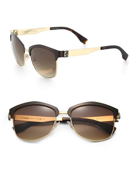 mens fendi aviators|fendi aviator sunglasses.